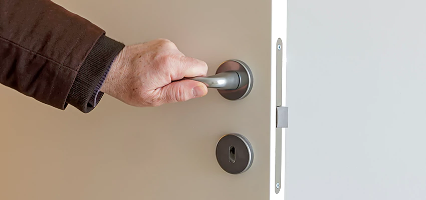 Restroom Locks Privacy Bolt Installation in Tustin, California